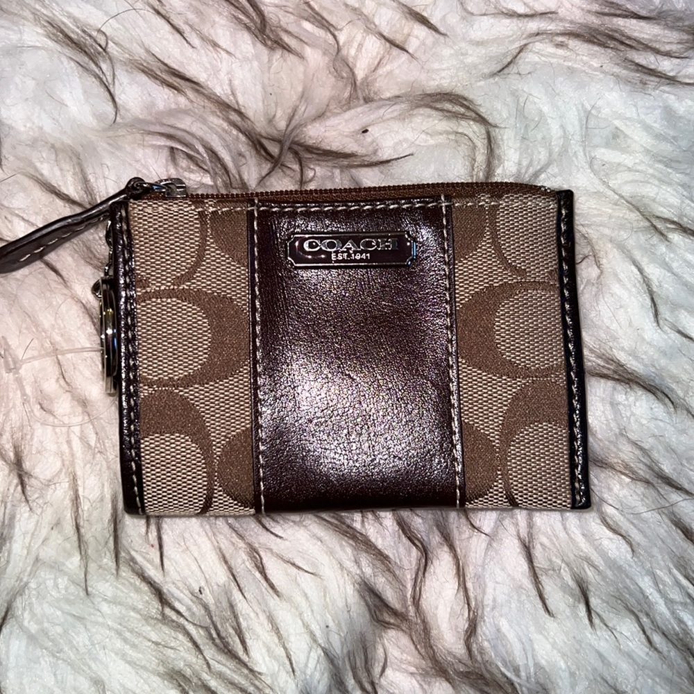 Coach cardholder mini-wallet